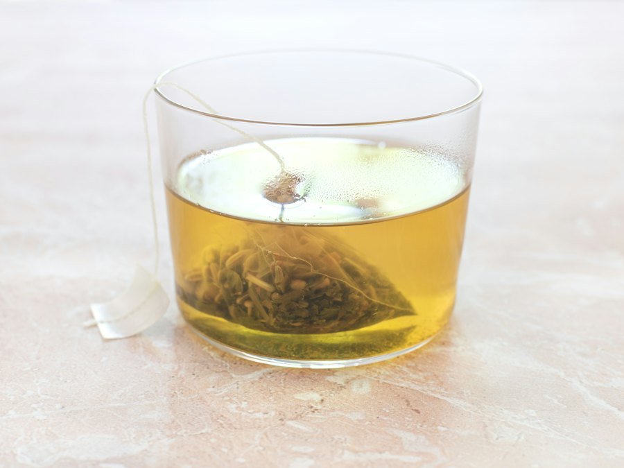Cup of green tea