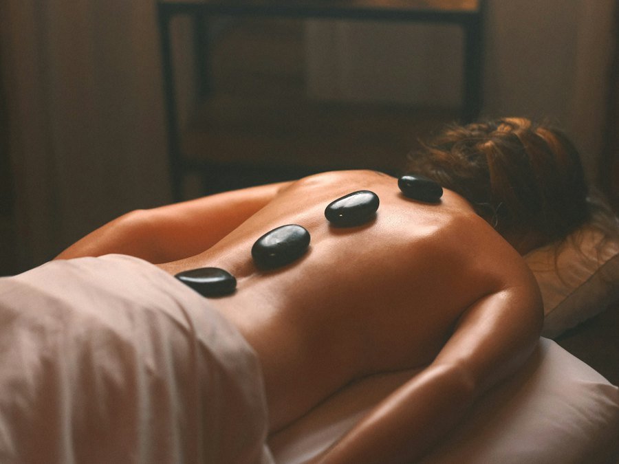Hot stone massage