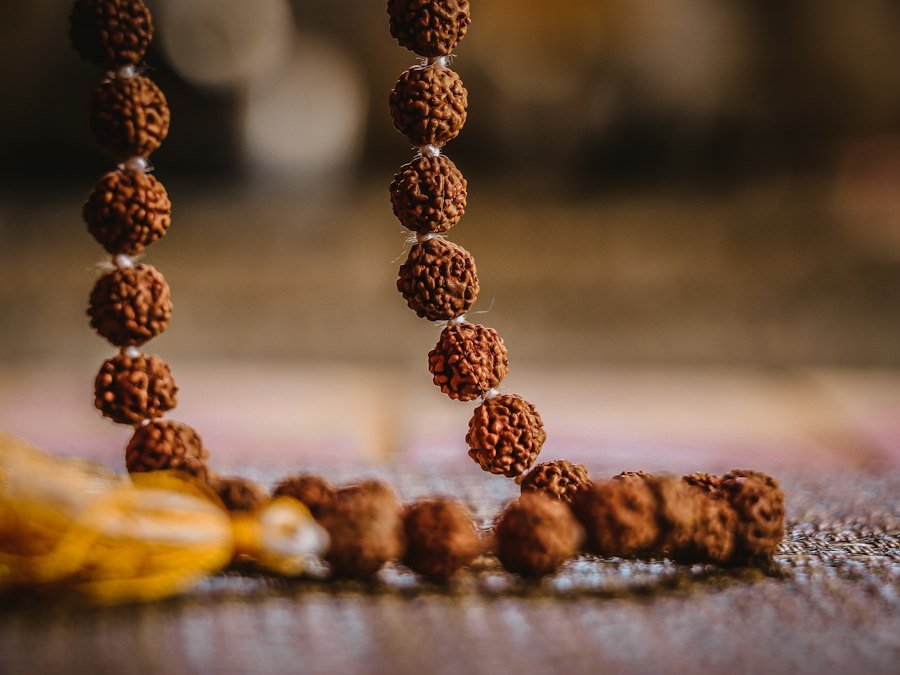 Rudraksha beads