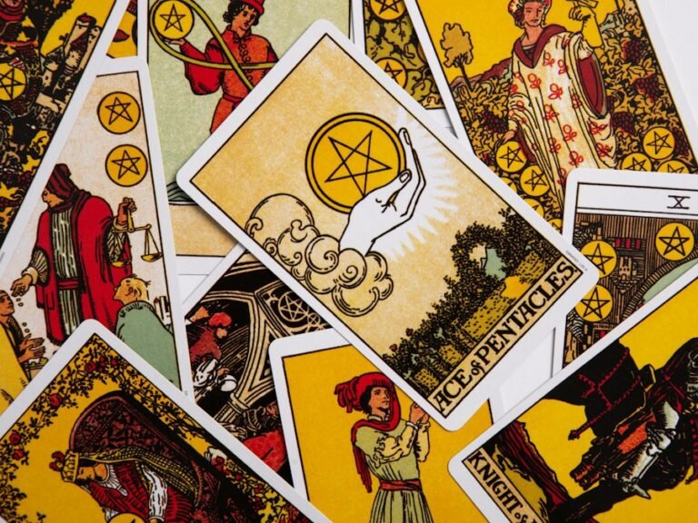 Tarot cards spread