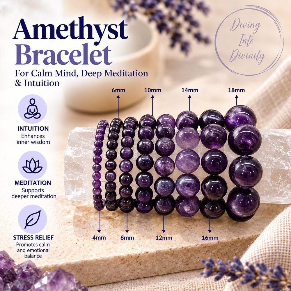 Amethyst Bracelet | Diving Into Divinity