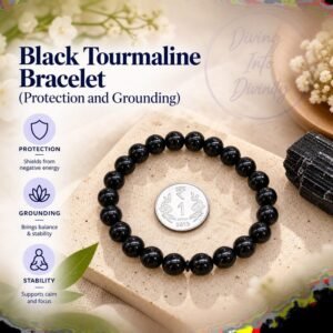 Black Tourmaline Bracelet | Diving Into Divinity