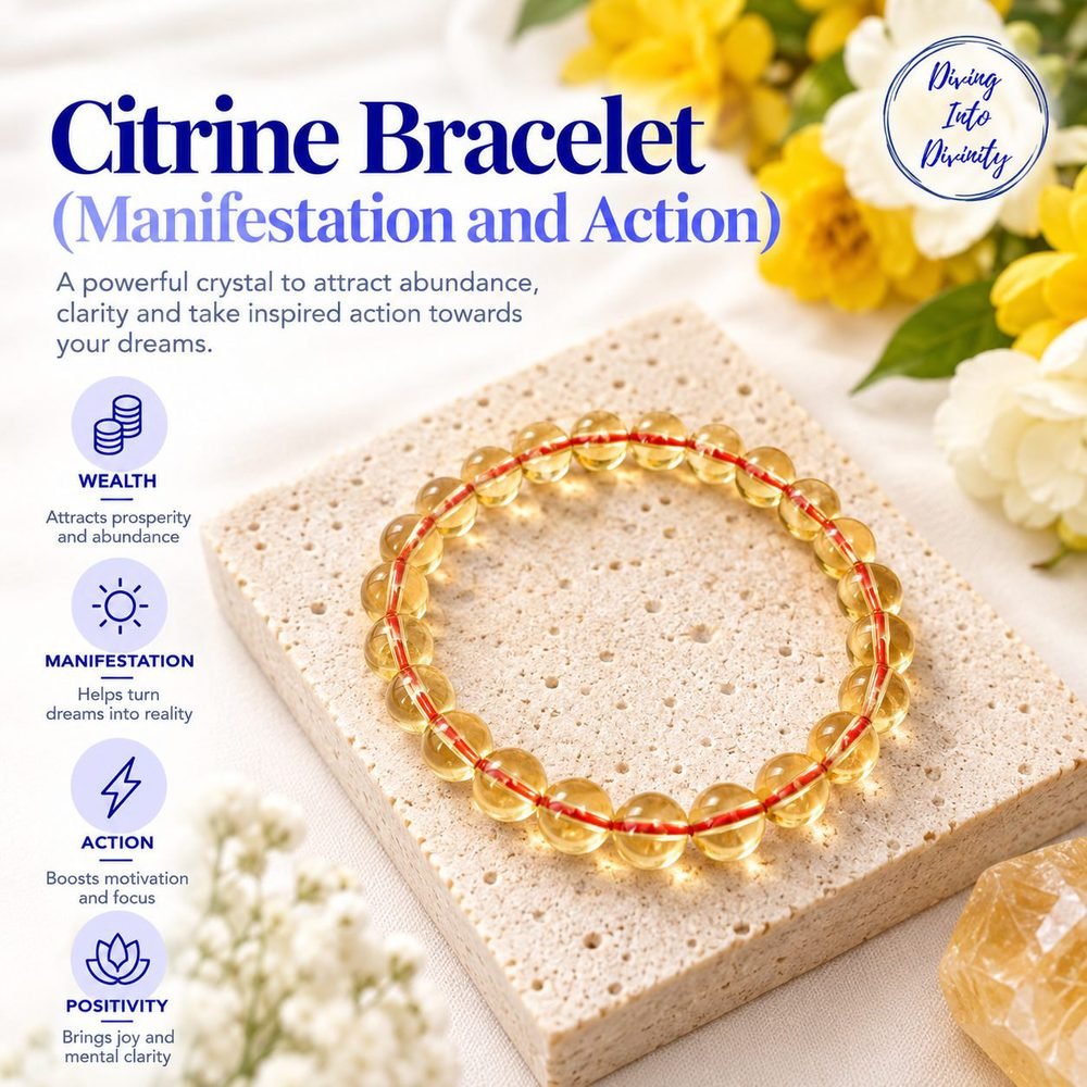 Citrine Bracelet | Diving Into Divinity