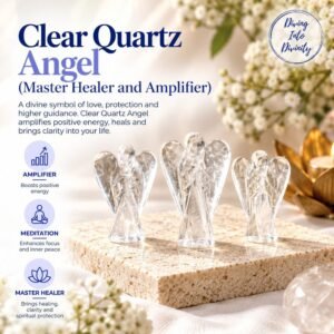 Clear Quartz Angel | Diving Into Divinity