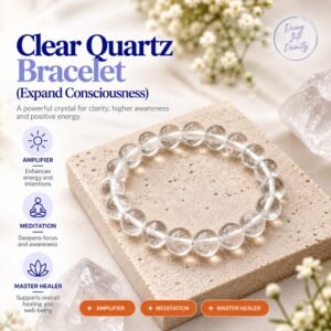 Clear Quartz Bracelet | Diving Into Divinity