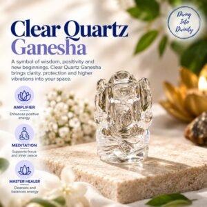 Clear Quartz Ganesha | Diving Into Divinity