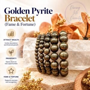 Golden Pyrite Bracelet | Diving Into Divinity