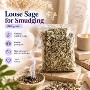 Loose Sage for Smudging — 100 g | Diving Into Divinity