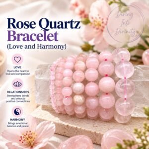 Rose Quartz Bracelet | Diving Into Divinity
