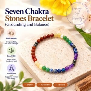 Seven Chakra Stones Bracelet | Diving Into Divinity